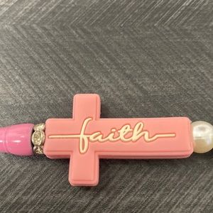 Pink faith pen